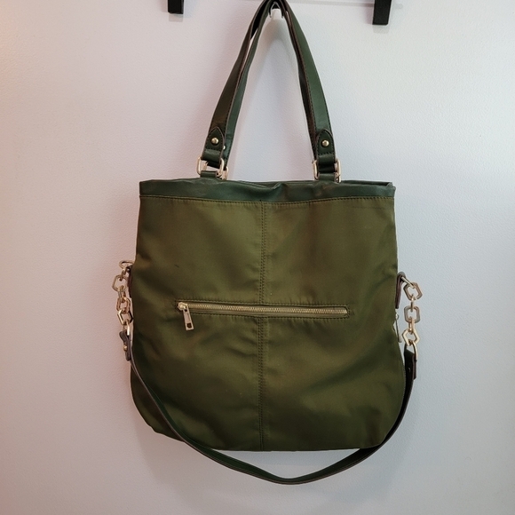 Miztique Nylon and Faux Leather Tote Bag - Picture 6 of 11